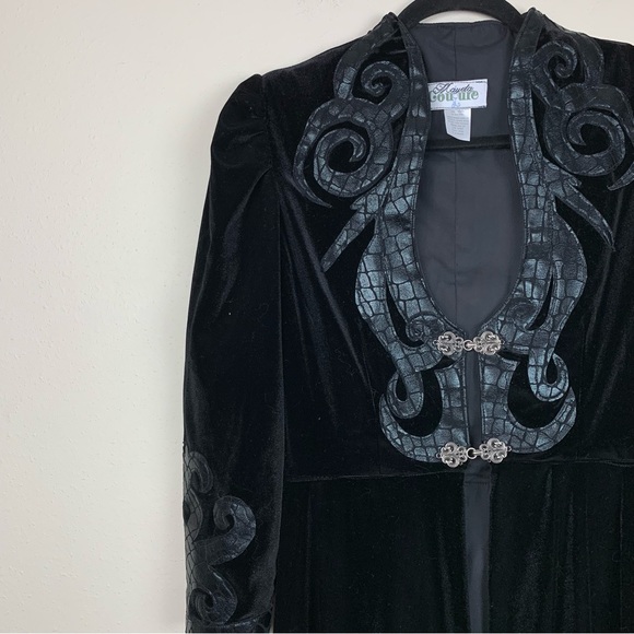 Mayela Couture custom Narcissa Malfoy Death Eater Costume Cosplay jacket - Picture 5 of 12